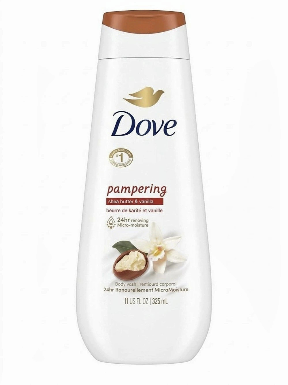 New Dove Pampering Shea Butter & Vanilla Body Wash Body Wash Luxury Beauty